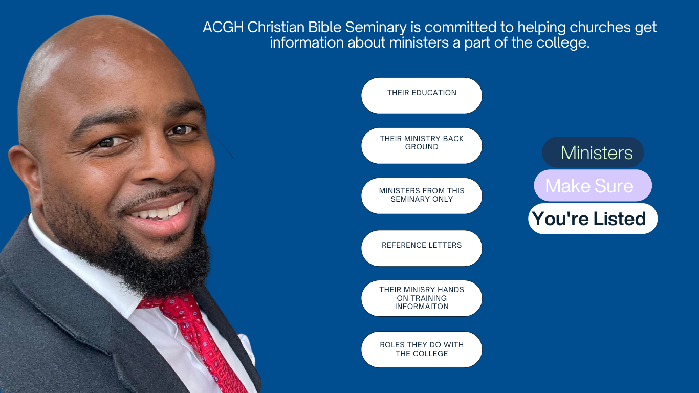 Christian - ACGH Christian Bible Seminary